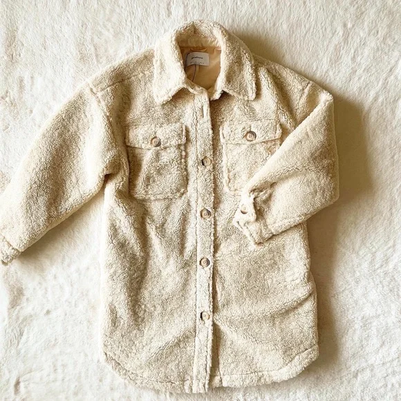 Stradivarius Oversized Teddy Coat - Picture 2 of 4